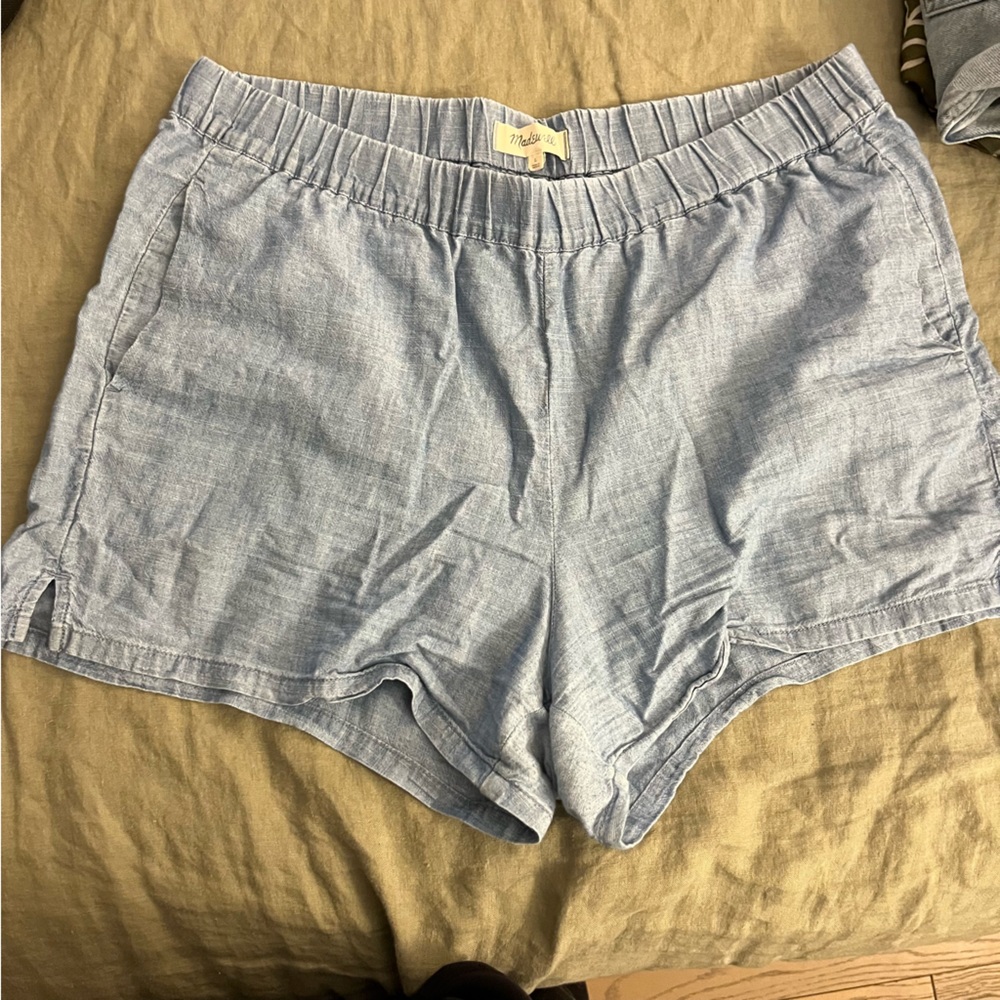 Madewell Light Blue Women Shorts